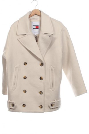 Дамско палто Tommy Jeans, Размер XS, Цвят Бежов, Цена 309,99 лв.
