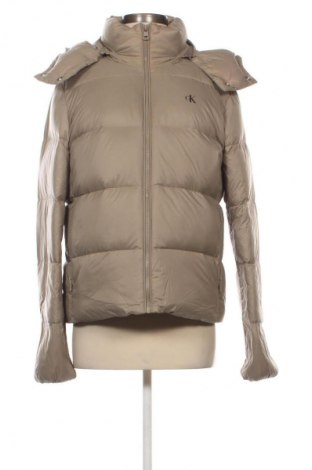 Geacă de femei Calvin Klein Jeans, Mărime L, Culoare Bej, Preț 874,99 Lei