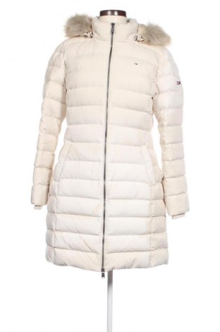 Kurtka damska Tommy Jeans, Rozmiar L, Kolor ecru, Cena 739,99 zł