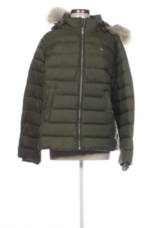 Дамско яке Tommy Jeans, Размер XXL, Цвят Зелен, Цена 309,99 лв.