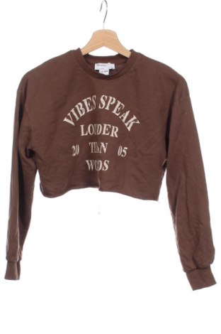Dětská halenka  Bershka, Velikost 12-13y/ 158-164 cm, Barva Hnědá, Cena  79,00 Kč