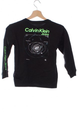 Παιδική μπλούζα Calvin Klein Jeans, Μέγεθος 5-6y/ 116-122 εκ., Χρώμα Μαύρο, Τιμή 42,99 €