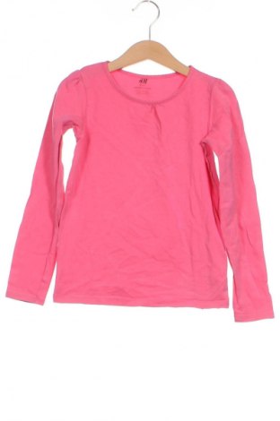 Kinder Shirt H&M, Größe 6-7y/ 122-128 cm, Farbe Rosa, Preis 7,99 €
