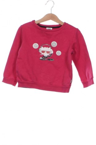 Gyerek blúz Karl Lagerfeld, Méret 3-4y / 104-110 cm, Szín Rózsaszín, Ár 11 000 Ft