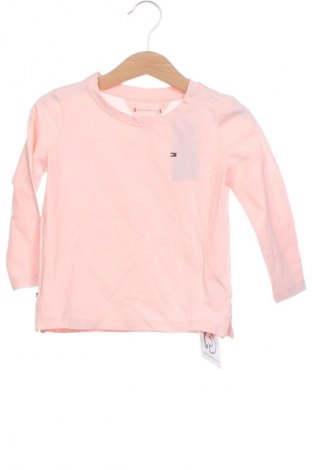 Dziecięca bluzka Tommy Hilfiger, Rozmiar 12-18m/ 80-86 cm, Kolor Różowy, Cena 216,99 zł