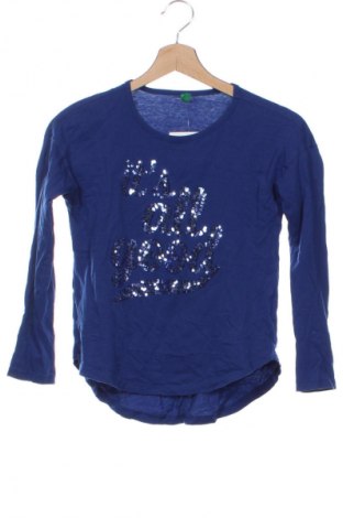 Kinder Shirt United Colors Of Benetton, Größe 8-9y/ 134-140 cm, Farbe Blau, Preis € 1,99