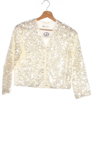 Pulover cu nasturi pentru copii H&M, Mărime 8-9y/ 134-140 cm, Culoare Ecru, Preț 55,99 Lei