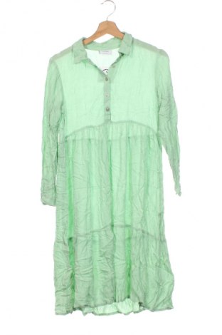 Kinderkleid D-Xel, Größe 10-11y/ 146-152 cm, Farbe Grün, Preis € 1,99
