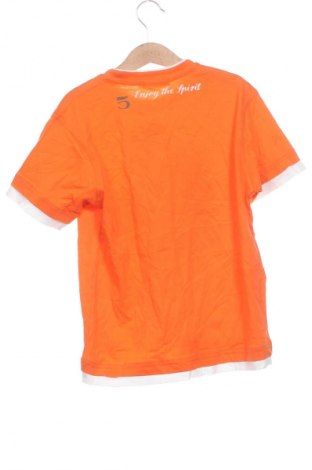 Kinder T-Shirt Tandem, Größe 7-8y/ 128-134 cm, Farbe Orange, Preis 13,99 €