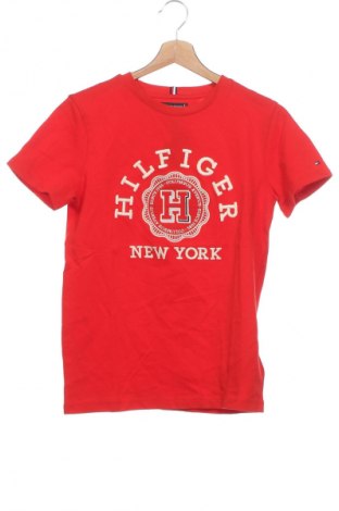 Dětské tričko  Tommy Hilfiger, Velikost 13-14y/ 164-168 cm, Barva Červená, Cena  559,00 Kč
