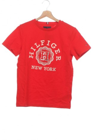 Dětské tričko  Tommy Hilfiger, Velikost 13-14y/ 164-168 cm, Barva Červená, Cena  559,00 Kč