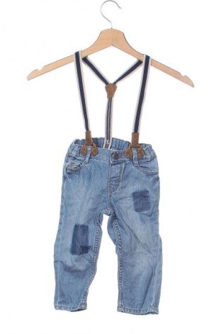 Kinderjeans H&M, Größe 9-12m/ 74-80 cm, Farbe Blau, Preis 4,99 €
