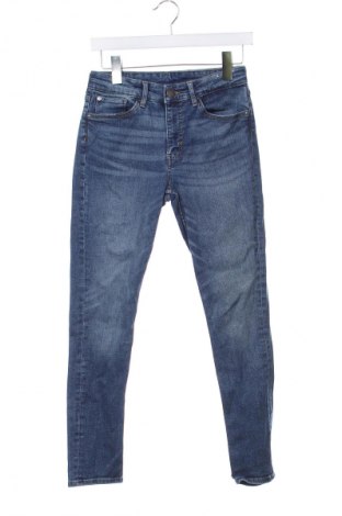 Dětské džíny  H&M, Velikost 11-12y/ 152-158 cm, Barva Modrá, Cena  89,00 Kč
