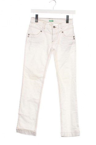 Kinderjeans United Colors Of Benetton, Größe 13-14y/ 164-168 cm, Farbe Weiß, Preis 4,99 €