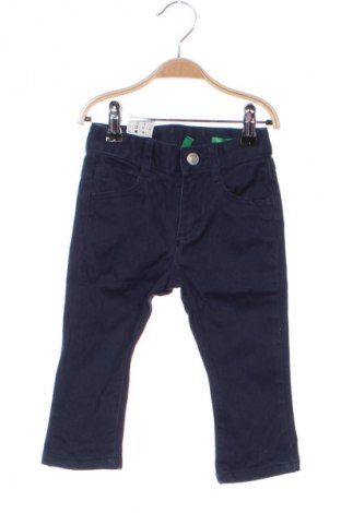 Blugi pentru copii United Colors Of Benetton, Mărime 12-18m/ 80-86 cm, Culoare Albastru, Preț 45,99 Lei