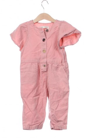 Детски гащеризон Zara, Размер 12-18m/ 80-86 см, Цвят Розов, Цена 20,99 лв.