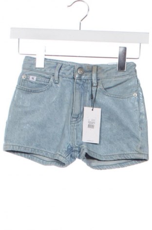 Dziecięce szorty Calvin Klein Jeans, Rozmiar 7-8y/ 128-134 cm, Kolor Niebieski, Cena 305,99 zł