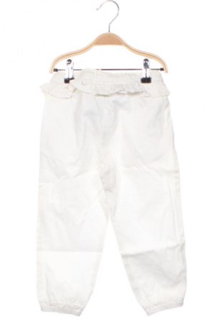 Pantaloni pentru copii United Colors Of Benetton, Mărime 18-24m/ 86-98 cm, Culoare Alb, Preț 63,34 Lei