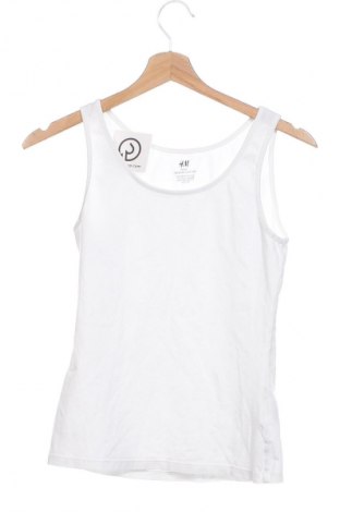 Maiou pentru copii H&M, Mărime 12-13y/ 158-164 cm, Culoare Alb, Preț 23,99 Lei