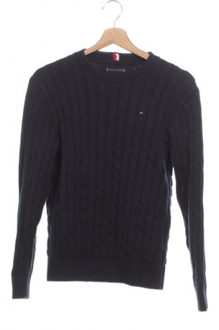 Детски пуловер Tommy Hilfiger, Размер 12-13y/ 158-164 см, Цвят Син, Цена 71,99 лв.