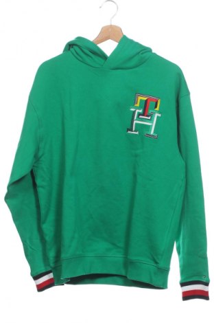 Детски суичър Tommy Hilfiger, Размер 15-18y/ 170-176 см, Цвят Зелен, Цена 117,99 лв.