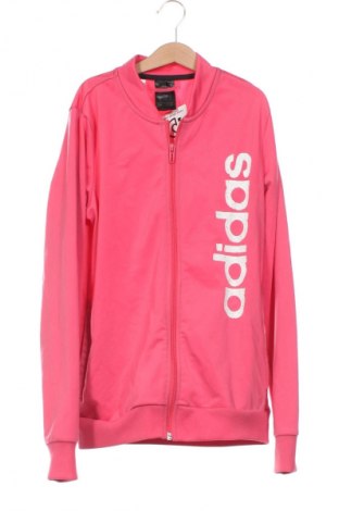 Dziecięca sportowa bluza Adidas, Rozmiar 12-13y/ 158-164 cm, Kolor Różowy, Cena 120,51 zł