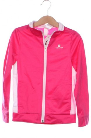 Dziecięca sportowa bluza Domyos, Rozmiar 4-5y/ 110-116 cm, Kolor Różowy, Cena 95,99 zł