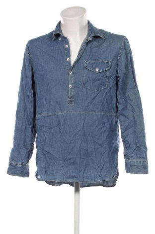 Herren Shirt Mango, Größe L, Farbe Blau, Preis € 18,99