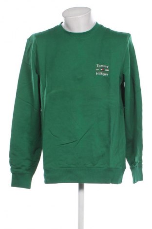 Męska bluzka Tommy Hilfiger, Rozmiar L, Kolor Zielony, Cena 185,99 zł