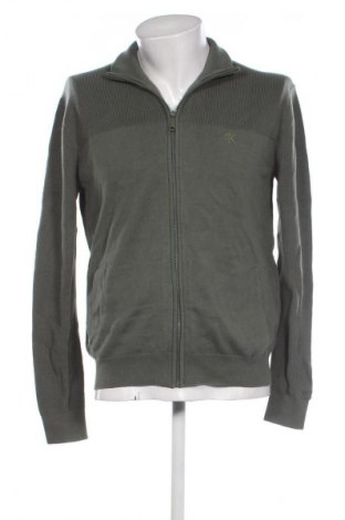 Ανδρική ζακέτα Calvin Klein Jeans, Μέγεθος M, Χρώμα Πράσινο, Τιμή 90,99 €