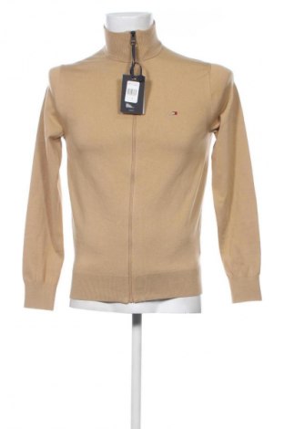Herren Strickjacke Tommy Hilfiger, Größe S, Farbe Beige, Preis 162,99 €