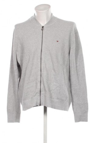 Jachetă tricotată de bărbați Tommy Hilfiger, Mărime XL, Culoare Gri, Preț 482,99 Lei