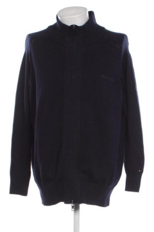 Jachetă tricotată de bărbați Tommy Hilfiger, Mărime XXL, Culoare Albastru, Preț 482,99 Lei