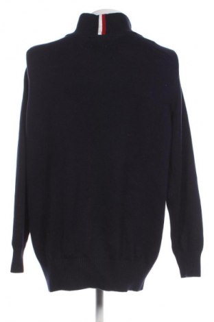 Jachetă tricotată de bărbați Tommy Hilfiger, Mărime XXL, Culoare Albastru, Preț 482,99 Lei