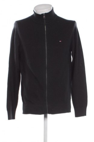 Herren Strickjacke Tommy Hilfiger, Größe L, Farbe Schwarz, Preis 117,99 €