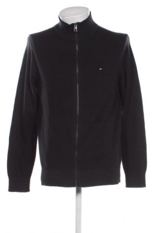 Herren Strickjacke Tommy Hilfiger, Größe L, Farbe Schwarz, Preis 162,99 €