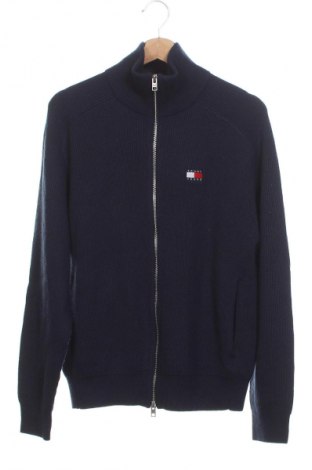 Herren Strickjacke Tommy Jeans, Größe XS, Farbe Blau, Preis € 93,99