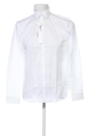 Herrenhemd Calvin Klein, Größe L, Farbe Weiß, Preis € 117,99