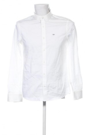 Herrenhemd Calvin Klein, Größe M, Farbe Weiß, Preis 114,99 €
