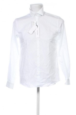 Мъжка риза Calvin Klein, Размер L, Цвят Бял, Цена 167,99 лв.