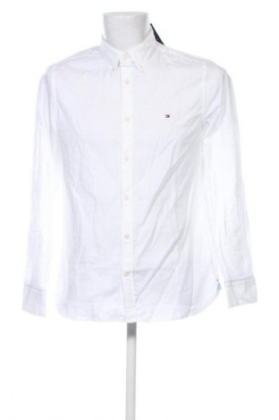Męska koszula Tommy Hilfiger, Rozmiar L, Kolor Biały, Cena 599,99 zł