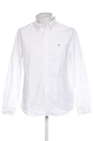 Ανδρικό πουκάμισο Tommy Hilfiger, Μέγεθος L, Χρώμα Λευκό, Τιμή 73,99 €