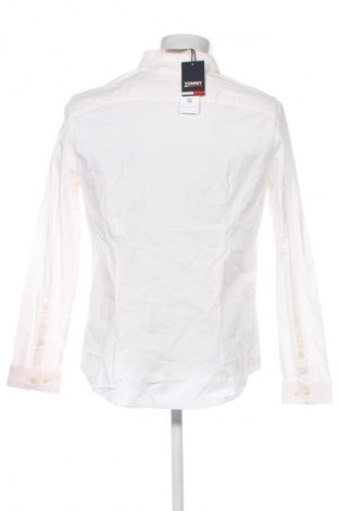 Ανδρικό πουκάμισο Tommy Jeans, Μέγεθος L, Χρώμα Εκρού, Τιμή 20,99 €