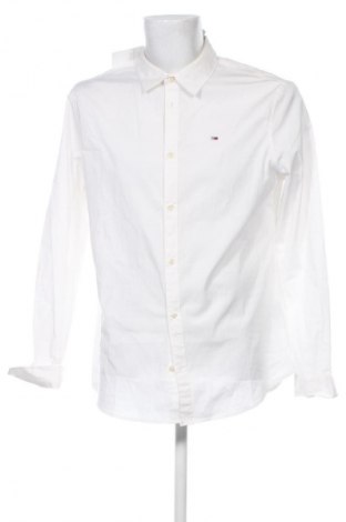 Herrenhemd Tommy Jeans, Größe XL, Farbe Ecru, Preis € 77,99
