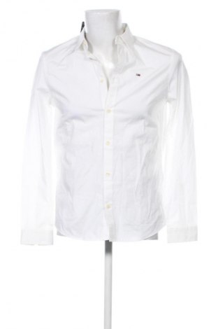 Herrenhemd Tommy Jeans, Größe S, Farbe Ecru, Preis € 22,99