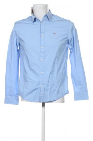 Ανδρικό πουκάμισο Tommy Jeans, Μέγεθος S, Χρώμα Μπλέ, Τιμή 95,99 €
