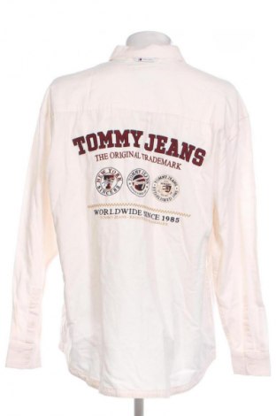 Pánská košile  Tommy Jeans, Velikost L, Barva Krémová, Cena  1 429,00 Kč