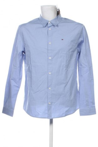 Męska koszula Tommy Jeans, Rozmiar XL, Kolor Niebieski, Cena 489,99 zł