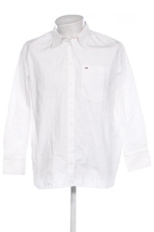 Herrenhemd Tommy Jeans, Größe S, Farbe Weiß, Preis 104,99 €