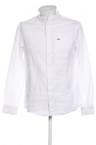 Ανδρικό πουκάμισο Tommy Jeans, Μέγεθος S, Χρώμα Λευκό, Τιμή 95,99 €